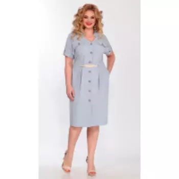 Платье Matini-31406 В цвете: Серый; Размеры: 56,58,54