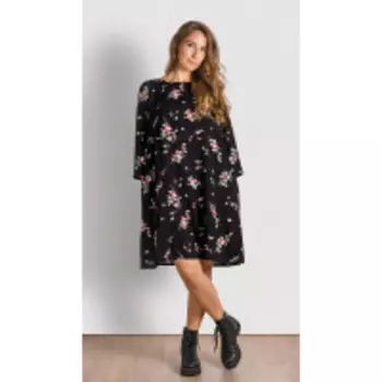 Платье Mirolia-775 В цвете: Черный; Размеры: 50,46,48,44,42