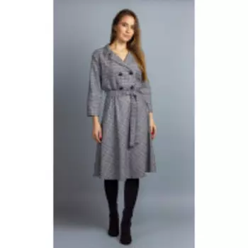 Платье Mirolia-863 В цвете: Серый; Размеры: 56,50,52,46,48,54
