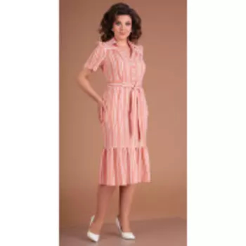 Платье Мода-Юрс-2543/1 В цвете: Красный; Размеры: 46,48