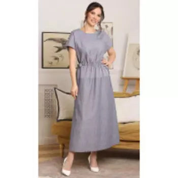 Платье Мода-Юрс-2658 В цвете: Голубой; Размеры: 50,52,48