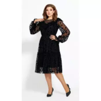 Платье Мублиз-486 В цвете: Черный; Размеры: 50,46