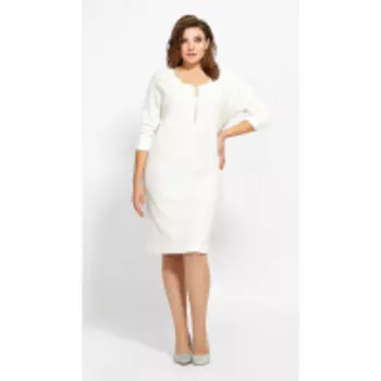 Платье Мублиз-505 В цвете: Белый; Размеры: 50,48