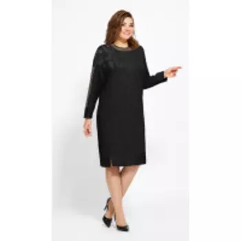 Платье Мублиз-510/1 В цвете: Черный; Размеры: 50,52,48