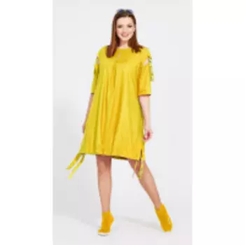 Платье Мублиз-531/1 В цвете: Желтый; Размеры: 50,52,48