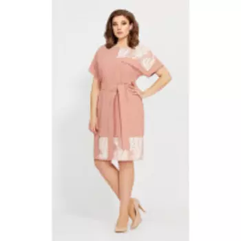 Платье Мублиз-538 В цвете: Розовый; Размеры: 52,54