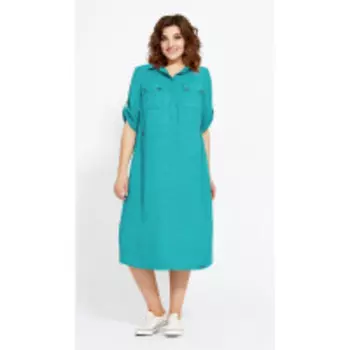 Платье Мублиз-564 В цвете: Зеленый; Размеры: 56,52,54