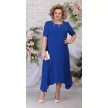 Платье Ninele-2254/3 В цвете: Синий; Размеры: 56,58,60,62,64,66,52,54