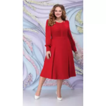 Платье Ninele-2270/1 В цвете: Красный; Размеры: 56,58,60,62,54