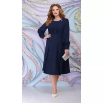 Платье Ninele-2270/3 В цвете: Синий; Размеры: 56,58,60,62,54