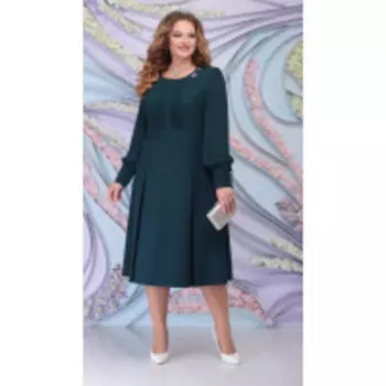 Платье Ninele-2270 В цвете: Зеленый; Размеры: 56,58,60,62,54
