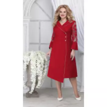 Платье Ninele-2279/2 В цвете: Красный; Размеры: 56,58,60,62,54