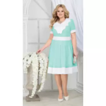 Платье Ninele-5825/4 В цвете: Зеленый; Размеры: 56,58,50,52,48,54