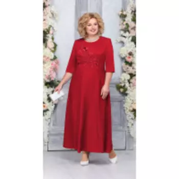 Платье Ninele-7263/2 В цвете: Красный; Размеры: 58,60,62,64,66