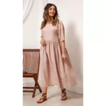 Платье Nova Line-50111 В цвете: Розовый; Размеры: 50,52,46,48,44,42