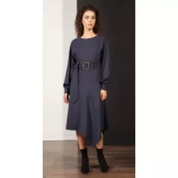 Платье Nova Line-5851 В цвете: Синий; Размеры: 46,48,44,42