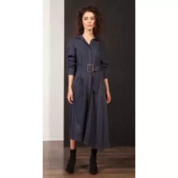 Платье Nova Line-5865 В цвете: Синий; Размеры: 50,46,48,44,42