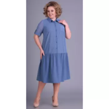 Платье Novella Sharm-3436-c В цвете: Синий; Размеры: 60,62,64,66,68