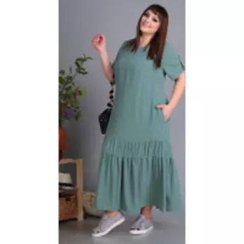 Платье Novella Sharm-3461 В цвете: Зеленый; Размеры: 60,62