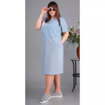 Платье Novella Sharm-3476 -с В цвете: Синий; Размеры: 60,62,64,66,68,70