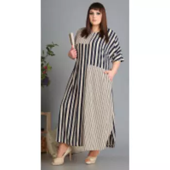 Платье Novella Sharm-3487 В цвете: Бежевый; Размеры: 56,58,60,62,64,66,68,74,76