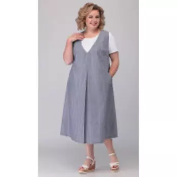 Платье Novella Sharm-3546 В цвете: Синий; Размеры: 62,64