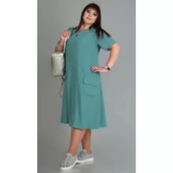 Платье Novella Sharm-3669 В цвете: Голубой; Размеры: 60,62,64,66,68,70