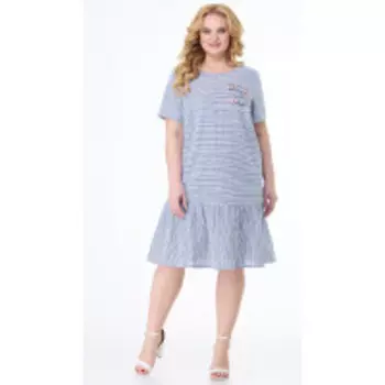 Платье Novella Sharm-3692-с В цвете: Голубой; Размеры: 66,68,70