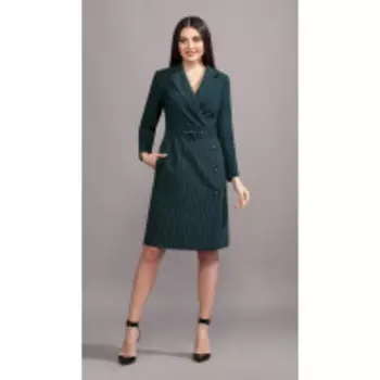 Платье Olegran-1005-1 В цвете: Зеленый; Размеры: 50,46,48