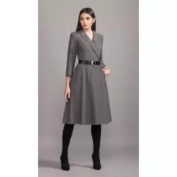 Платье Olegran-743 В цвете: Серый; Размеры: 50