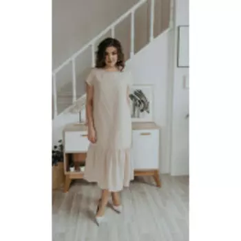 Платье Olga Style-706 В цвете: Белый; Размеры: 50,52,48