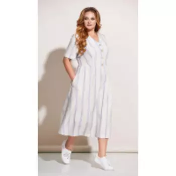 Платье Olga Style-C677 В цвете: Белый; Размеры: 56,54