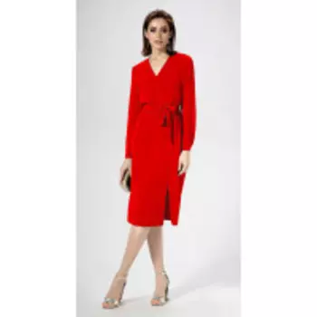 Платье Panda-467780/1 В цвете: Красный; Размеры: 50,46,48,44,42