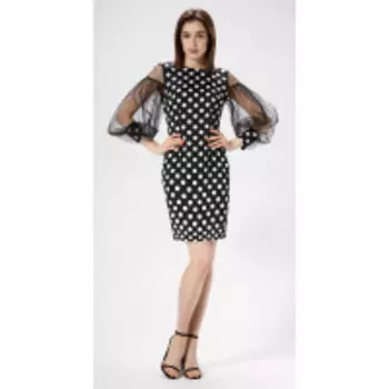 Платье Panda-473980 В цвете: Черный; Размеры: 42