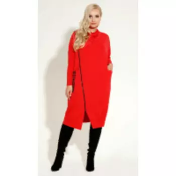 Платье Panda-478080P В цвете: Красный; Размеры: 58,60,62