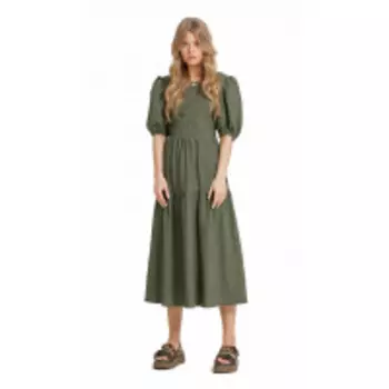Платье PiRS-1373/1 В цвете: Зеленый; Размеры: 50,52,46,48,44,42,40
