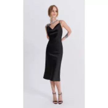 Платье PiRS-2280 В цвете: Черный; Размеры: 50,52,46,48,44,42,40