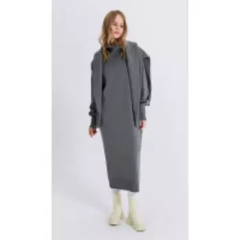 Платье PiRS-2507 В цвете: Серый; Размеры: 50,52,46,48,44,42,40