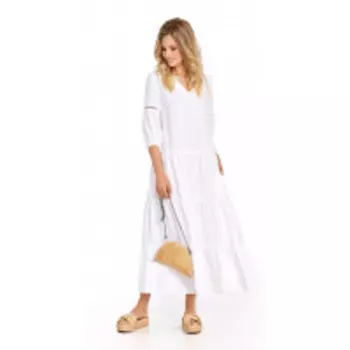 Платье PiRS-724 В цвете: Белый; Размеры: 50,52,46,48,44,42