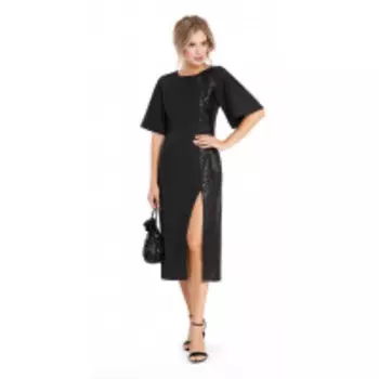 Платье PiRS-890 В цвете: Черный; Размеры: 50,52,46,48,44,42