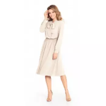 Платье PiRS-917/2 В цвете: Бежевый; Размеры: 50,52,46,48,44,42