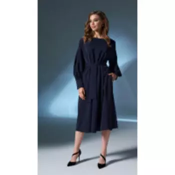 Платье Prestige-4027 В цвете: Синий; Размеры: 50,46,48,44