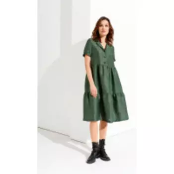 Платье Prestige-4045 В цвете: Зеленый; Размеры: 50,46,48,44