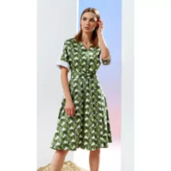 Платье Prestige-4110 В цвете: Зеленый; Размеры: 46,48,44,42