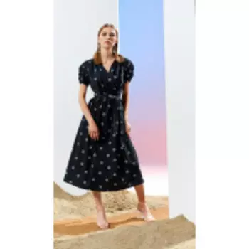 Платье Prestige-4139 В цвете: Черный; Размеры: 46,48,44,42