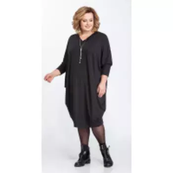 Платье Pretty-821 В цвете: Черный; Размеры: 56,58,60,62,64,66