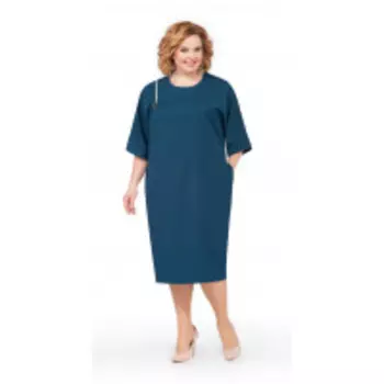 Платье Pretty-839 В цвете: Зеленый; Размеры: 56,58,60,62,64,66,68,70,72