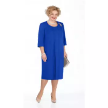 Платье Pretty-988/3 В цвете: Синий; Размеры: 56,58,60,62,64,66