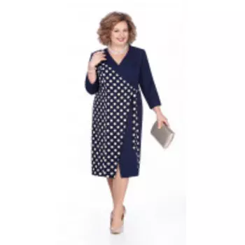 Платье Pretty-992 В цвете: Синий; Размеры: 56,58,60,62,64,66