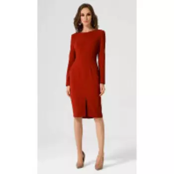 Платье Prio-18380z В цвете: Красный; Размеры: 46,48,44,42